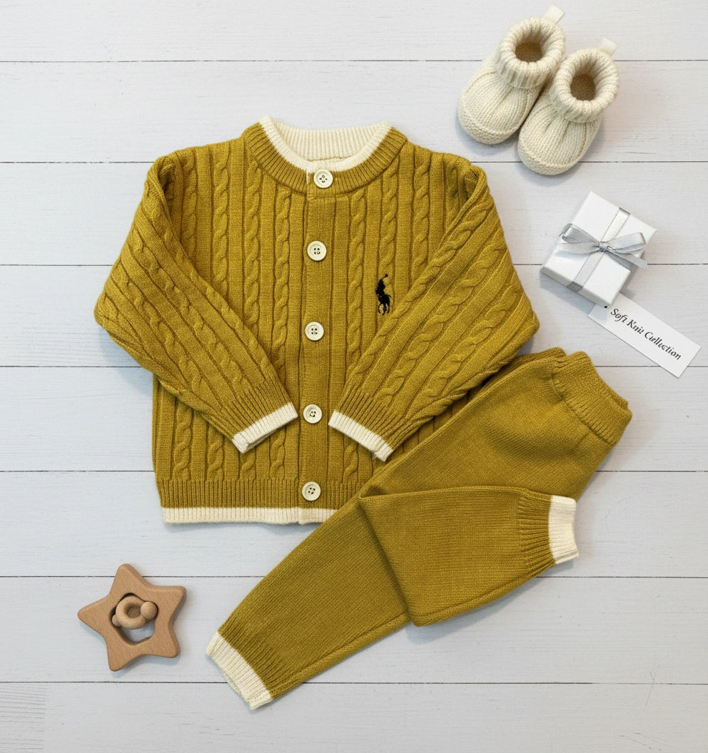 Designer Heritage Cable-Knit Lounge Set