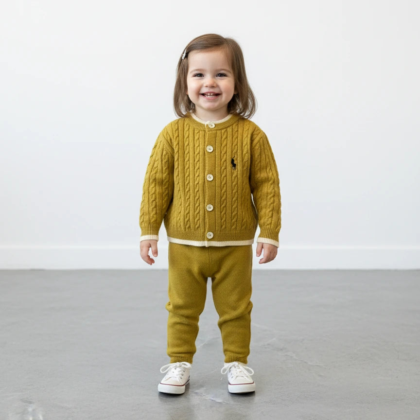 Designer Heritage Cable-Knit Lounge Set