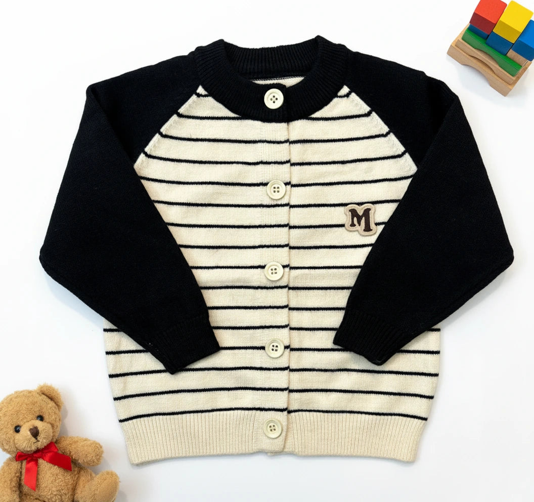 Luxury Monogram Wool-Blend Varsity Lounge Set