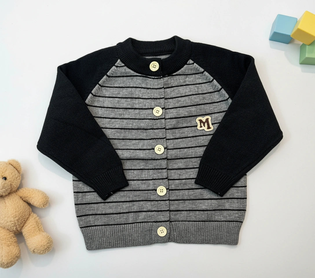 Luxury Varsity Stripe Wool-Blend Lounge Set