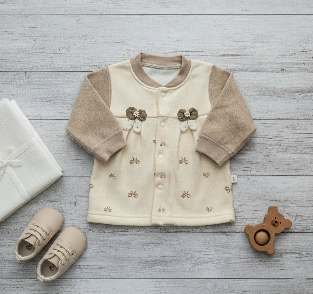 Luxury Butterfly Sweatshirt Dress