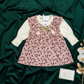 Ruffled BiB Corduroy Frock