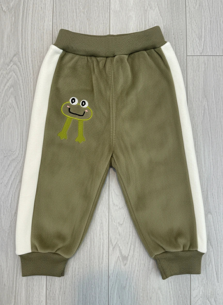 Premium Imported 3-Piece Velvet Frog Hoodie, Sweatshirt & Pants Set