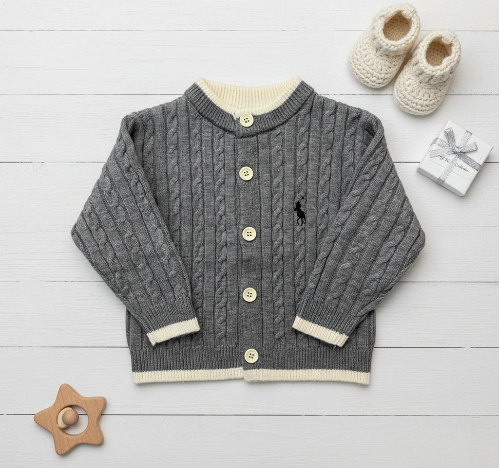 Luxury Cable-Knit Cardigan & Trouser Set