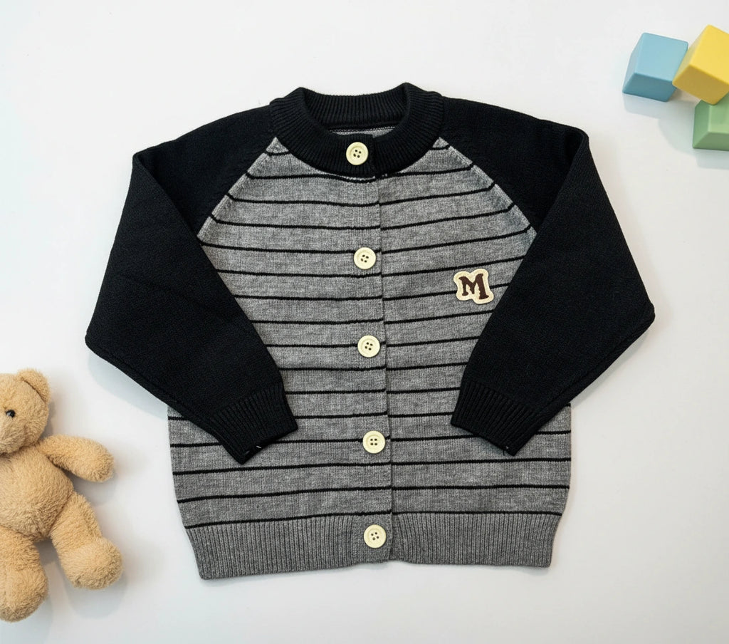Luxury Varsity Stripe Wool-Blend Lounge Set