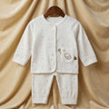 Premium Cloud White Cotton Baby Set