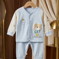 Light Blue Wishing Star Two-Piece Set - Ultra Soft Cotton