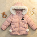 Sweet Blossom "Lil Bear" Hooded Puffer Jacket