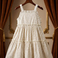 Premium Tiny Star Tiered Ruffle Sun Dress