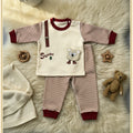 Bear Suspender Loungewear Set