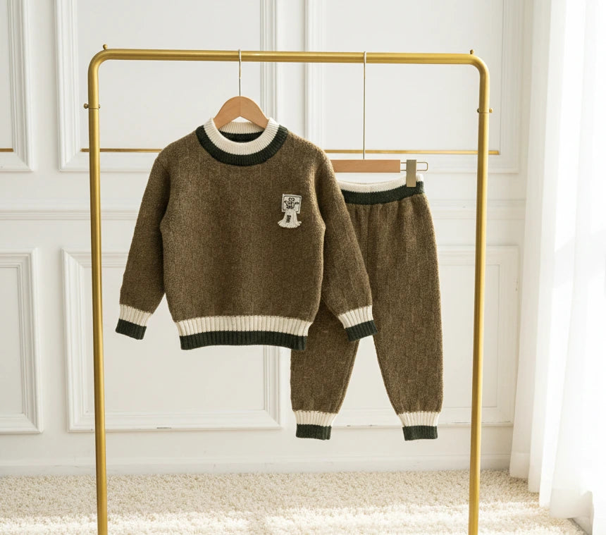 Earth Tone Heritage Knit Set
