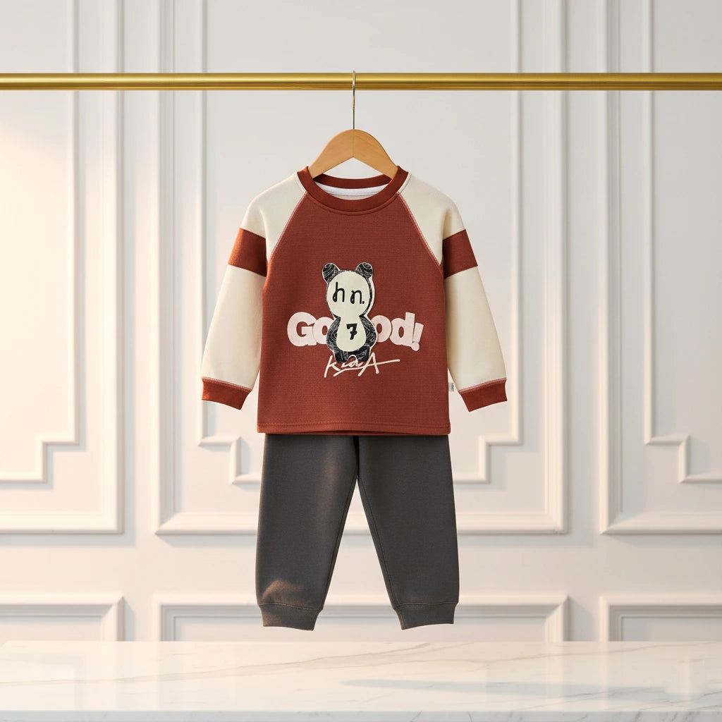 Good Bear Soft Fleece Sweatsuit