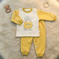 Toast Bear Quilted Loungewear Set