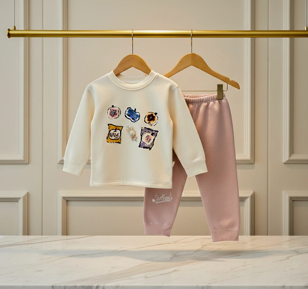 Snack Graphic Soft Fleece Sweatsuit